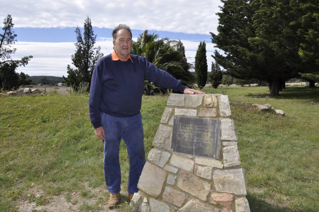 HISTORY MATTERS: Avid Goulburn historian Jeff Coggan pictured at Goulburn's Jewish cemetery in April after it was nominated for listing on the State Heritage Heritage. Minister Don Harwin signed off on the listing on Monday. Photo: Louise Thrower. 