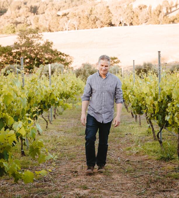 TOP OF GAME: Collector Wines winemaker, Alex McKay is justly proud of last week's success at the Canberra and Region Wine Show. Photo: Anisa Sabet.