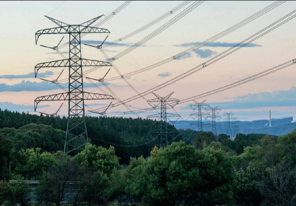 IN THE PLANNING: TransGrid is proposing to build a 630km long transmission line connecting substations at Wagga, Maragle and Bannaby, near Taralga. Towers could stand 65 metres tall. Photo: TransGrid.