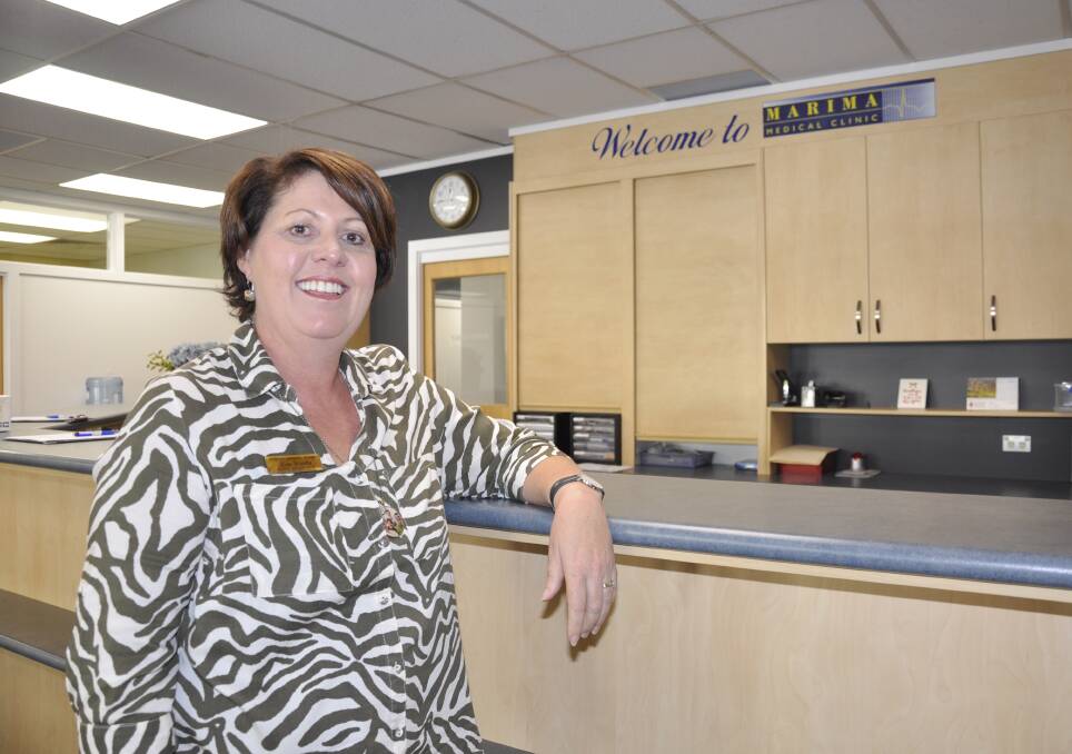 Marima Medical Clinic practice manager Kim Weeks says the clinic will start delivering COVID-19 vaccinations on Tuesday. Photo: Louise Thrower.