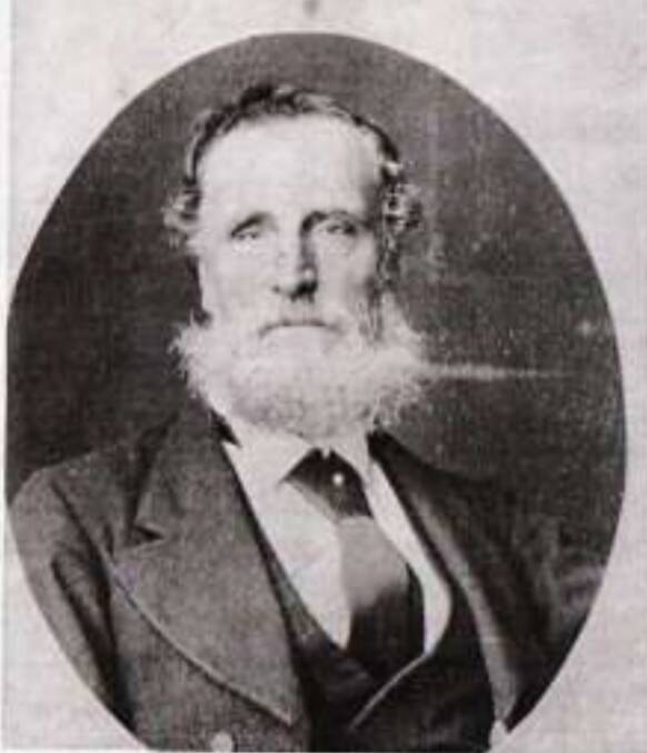 VARIED CAREER: George Martyr was appointed editor of the Goulburn Evening Penny Post in 1879. He was born in England in 1835 and came to this area as superintendent of the Macarthur's Richlands Estate near Taralga, Wyatt's History of Goulburn stated. Photo: Taralga Historical Society.
