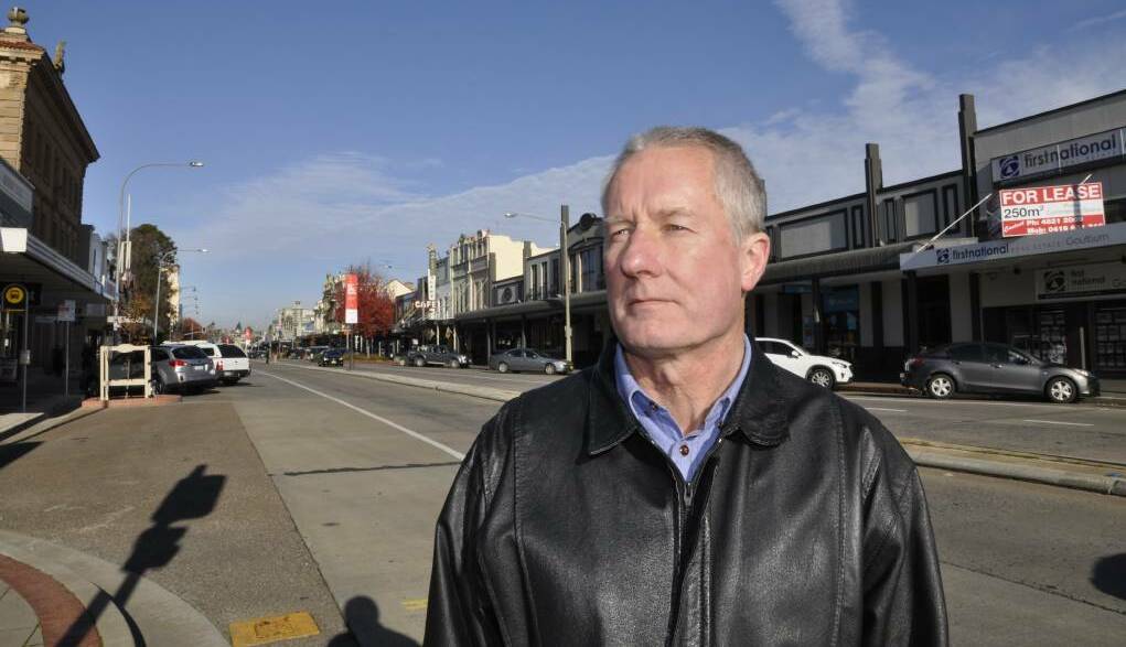 Barry McDonald is suggesting changes to the draft CBD plan to cater for the city's ageing population and the motoring public.