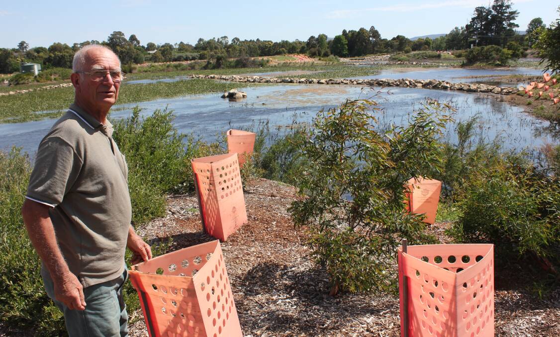 Ray Shiel, pictured at the Goulburn Wetlands in 2017, has been selected to sit on the council's Sustainability Advisory Committee. Picture by David Cole.