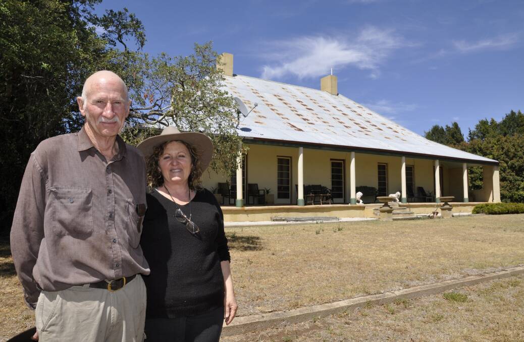 PROUD LEGACY: Phillip and Diane Broadhead pictured at Inverary Park in 2019. The couple is selling the property and moving to a smaller one close to Bungonia village. Photo: Louise Thrower.