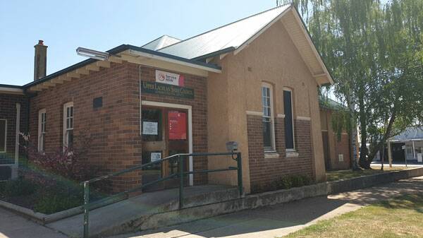 The Upper Lachlan Shire Chambers at Crookwell. The council has closed several roads due to flooding. Photo: Supplied.