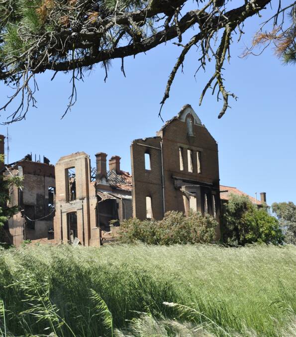 BULLDOZER?: Mayor Bob Kirk says an initial structural report on the former St John's orphanage concludes the building should be demolished. Photo: Louise Thrower.