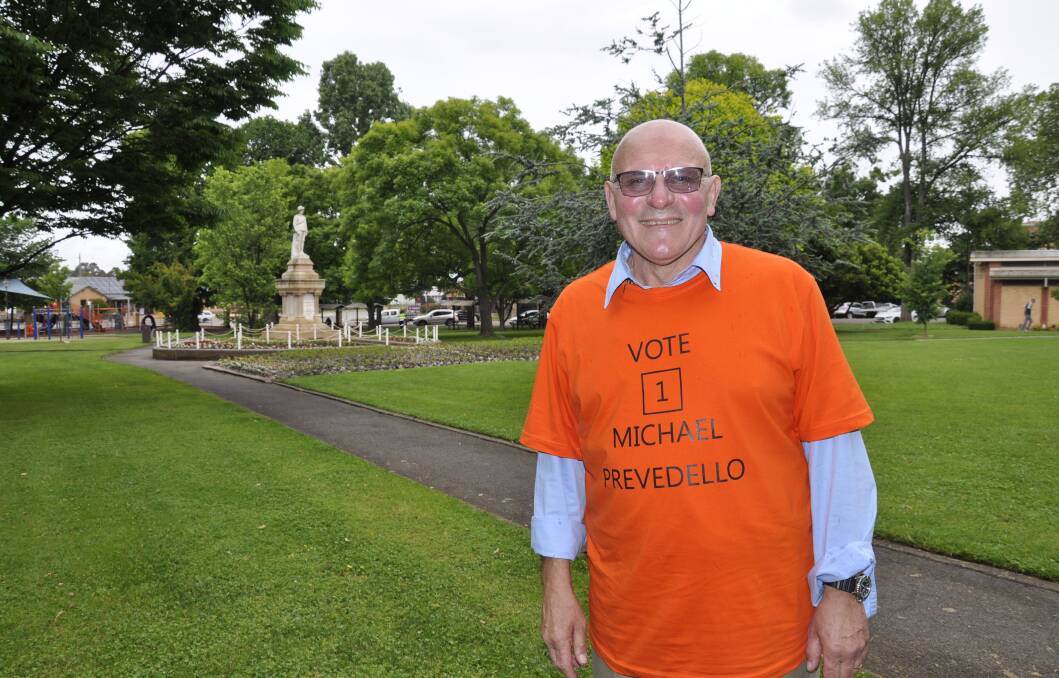 KEEN: Radio Goulburn newsreader Michael Prevedello is one of 17 people putting his hand up for Goulburn Mulwaree Council. Photo: Louise Thrower.