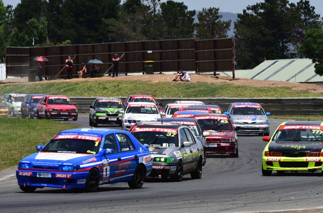 Residents have complained about noise from the Wakefield Park raceway. Photo supplied.