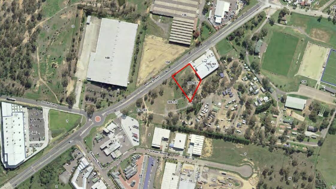 A prime piece of land at South Goulburn will be sold by the council as part of a broader divestment of 'surplus' assets. Image supplied.