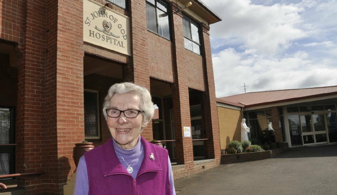 CHERISHED: Sister Eileen Regan was highly regarded as the pastoral care coordinator at Saint John of God Hospital and then the Bourke Street Health Service from 1995 to 2012. She left to join the others Sisters of Saint John of God in Western Australia in 2012. Photo: Louise Thrower.