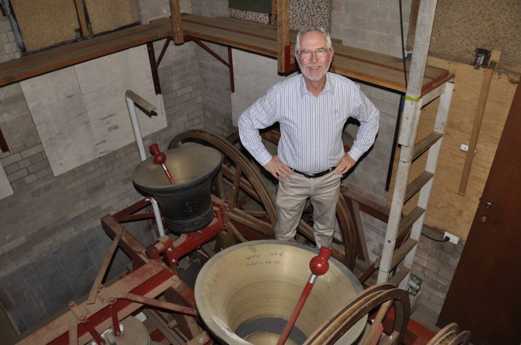 Saint Saviour's bell ringing master Dr Christopher O'Mahony and his group will take part in a special event next week. Picture by Louise Thrower.