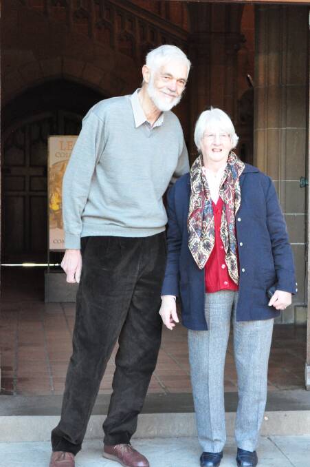 Dr David Bollen and wife Anne contributed immensely to education at the former Saint Patrick's College. Photo supplied.