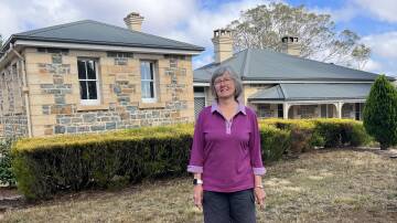 Diana Moran says she will miss Bungonia, its people and special places. Her historic home, The Old Schoolhouse in King Street, will be auctioned in December. Picture by Elias Sleiman.