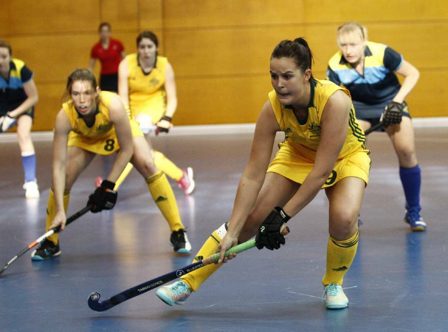 Shelley Watson from Crookwell was last year named the Australian Indoor Women's hockey captain. Photo supplied.