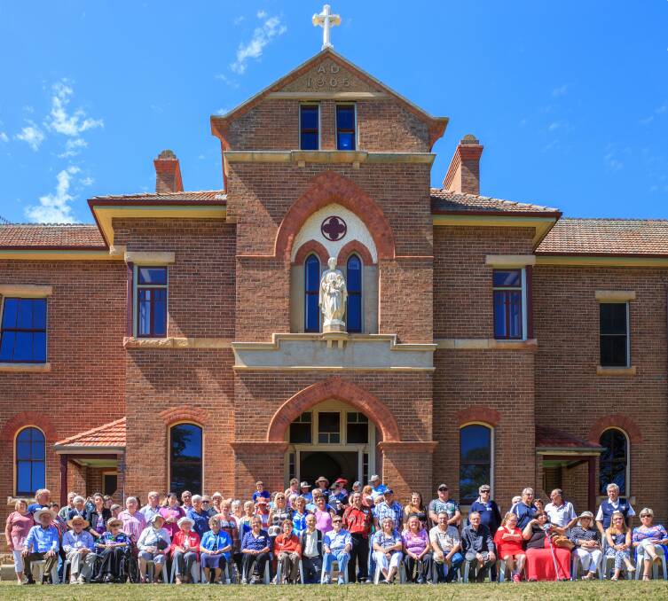 Former residents of both Saint Joseph's and Saint John's Orphanages gather annually for reunions, thanks to the generosity of Maggie and Daryl Paterson in opening up their Taralga Road building. Photo: Michelle Doherty.