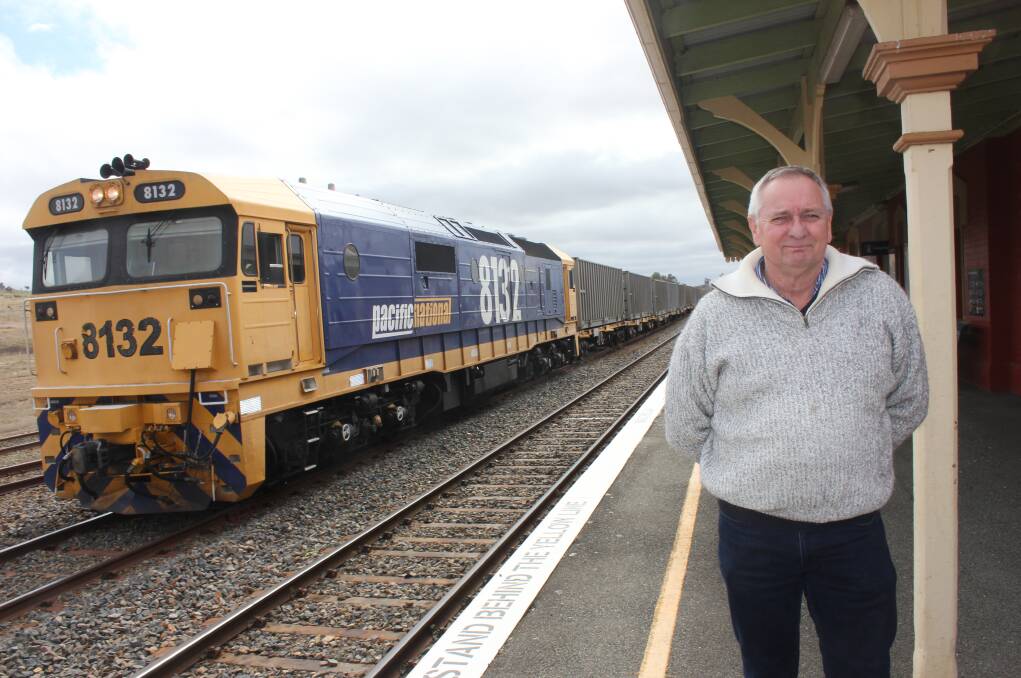 Tarago and District Progress Association secretary Adrian Ellson argues other options are available to Veolia rather than parking their trains temporarily near the village.