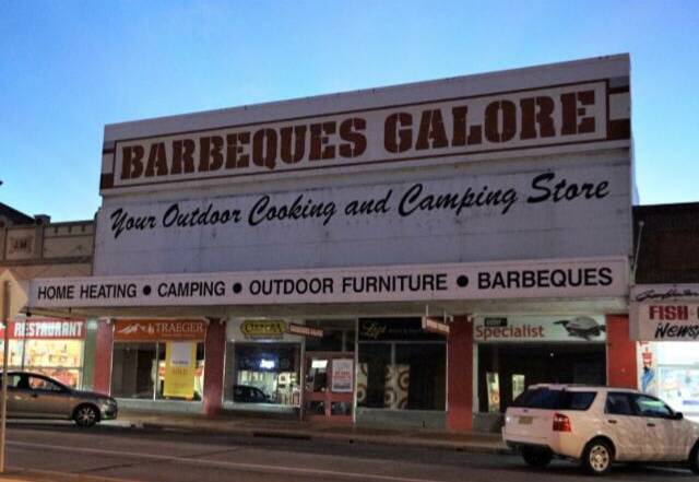 Signage on the former Barbeques Galore store. Image sourced.