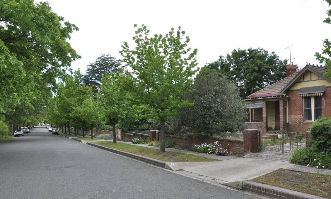 PRETTY: Hurst Street is regarded as one of Goulburn's historic thoroughfares. It was originally part of the Hurstville estate which was subdivided in 1888. 