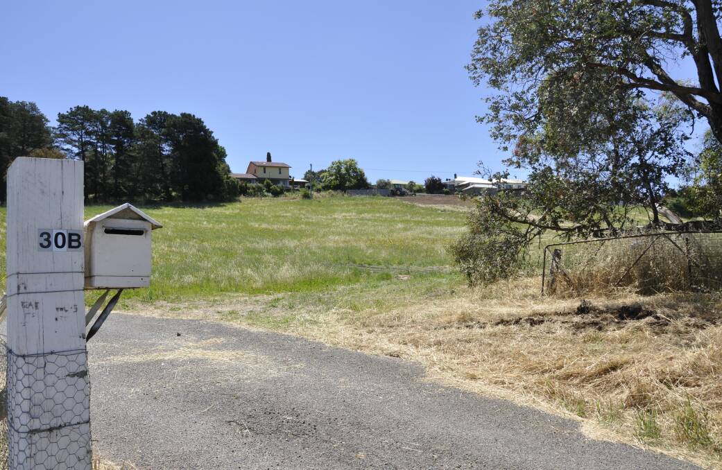 SLOPE: Land behind Sloane and Hovell Streets will be developed into 14 residential lots ranging between 704 and 905 square metres. Nearby residents are worried about stormwater runoff.