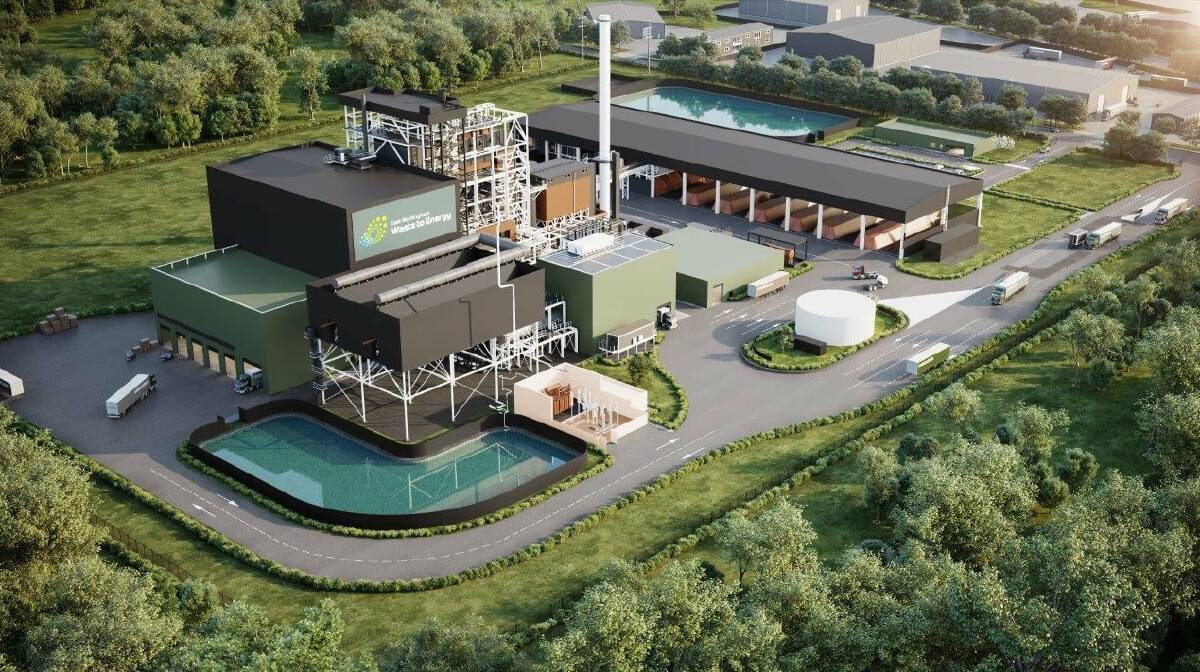 SIMILAR: The waste to energy plant proposed for Jerrara Road, Bungonia is modelled on another at East Rockingham, Western Australia. A substation is also proposed for the site. Image supplied. 