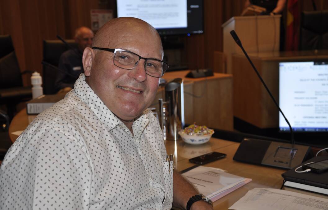 Cr Micahel Prevedello told Tuesday's meeting he was "aghast" at forecasts of $10.7 million deficits annually for the next 10 years if the council didn't act on a rate variation. Picture by Louise Thrower.