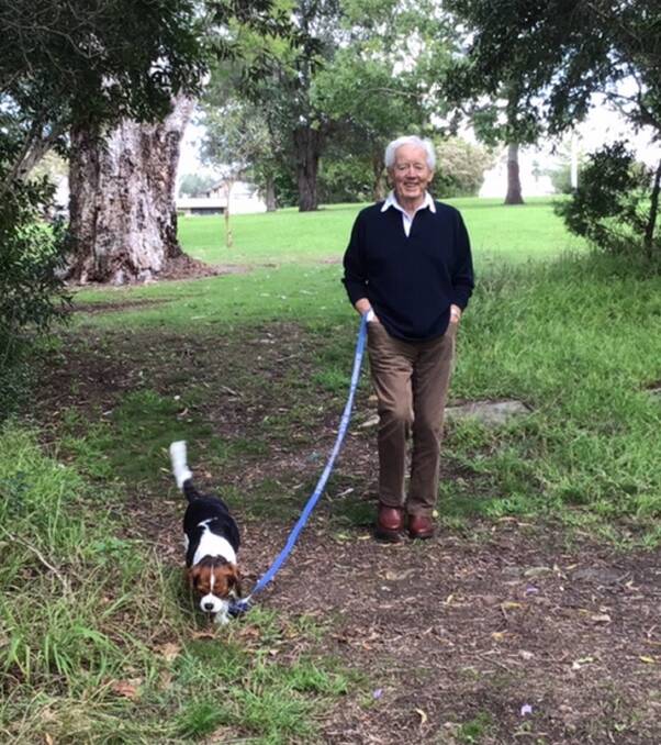 In his final weeks, Mr Penalver had reprieve from treatment at Sydney's Westmead Hospital, staying at a Lane Cove cabin and taking relaxing walks. Photo supplied.