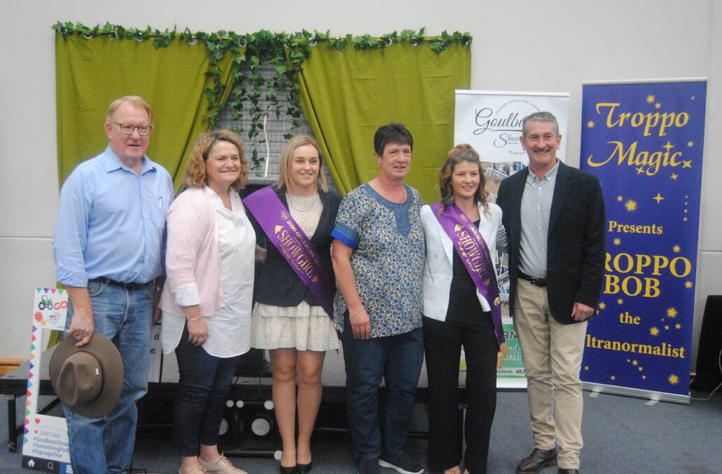 TEAM WORK: The 2020 Goulburn Show went ahead despite the challenging environment, thanks to efforts by AP&H Society president, Jackie Waugh (third right), a hard working committee and volunteers. Photo: Burney Wong.