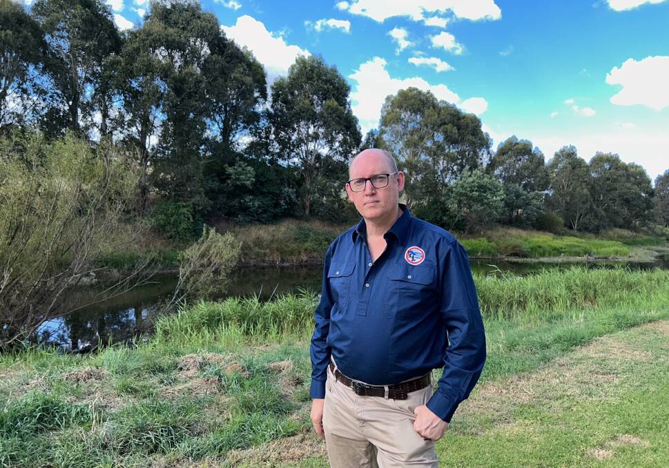 Shooters, Fishers and Farmers Goulburn branch president, Andy Wood, says MP Wendy Tuckerman hasn't done enough to oppose Veolia's proposed incinerator at Tarago. Picture supplied.
