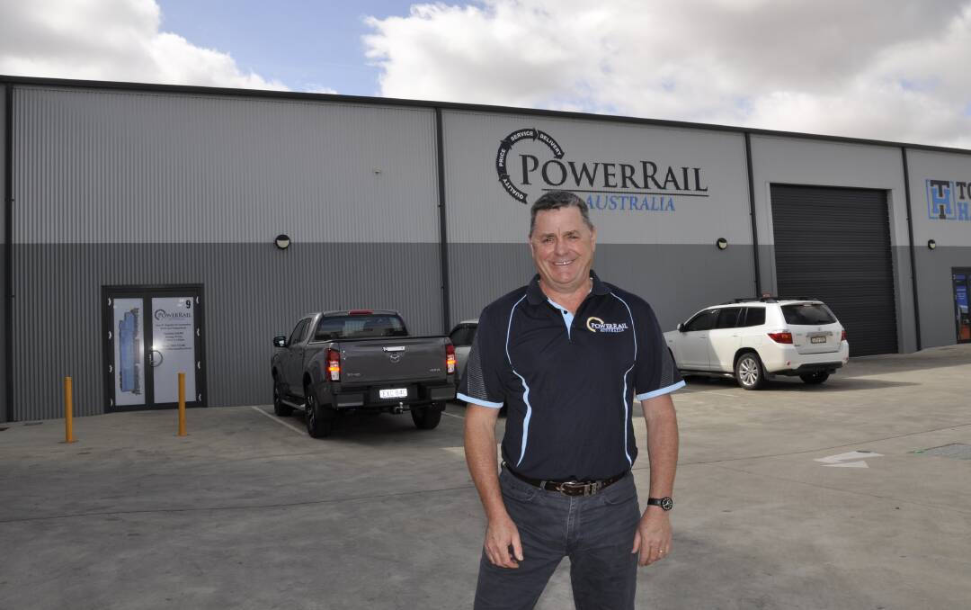 Mick Cooper is PowerRail Australia's operations director. Picture by Louise Thrower.