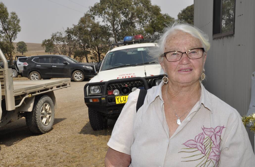Windellama resident Irene Turner says a mobile blackspot is making people nervous at a time of high bushfire threat.