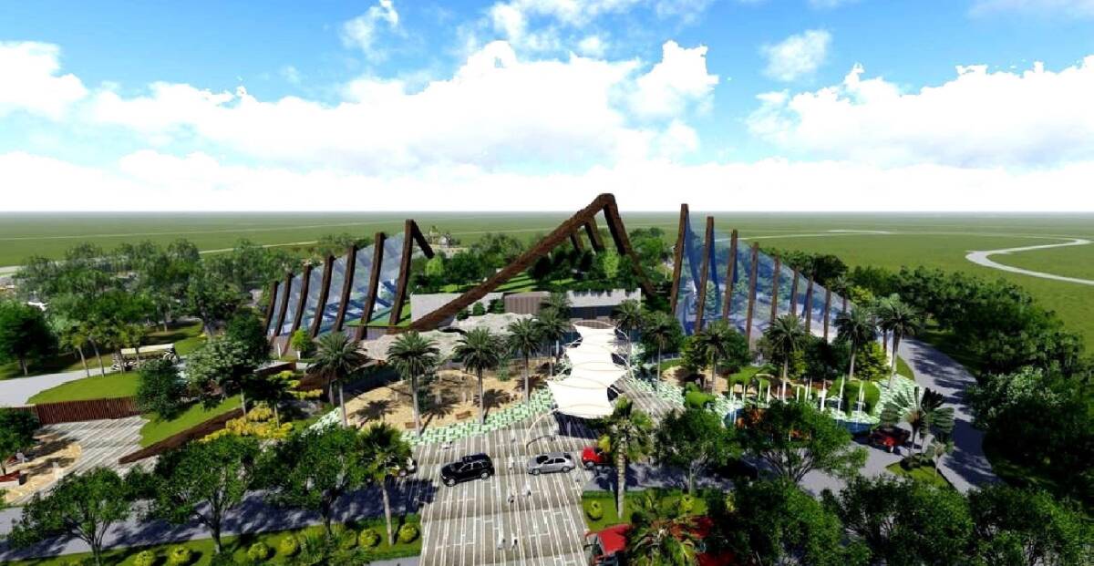 EYE OPENER: The park is being built over six years and will be open in time for the World Expo in 2020. Dubai's monarchy is funding the project.