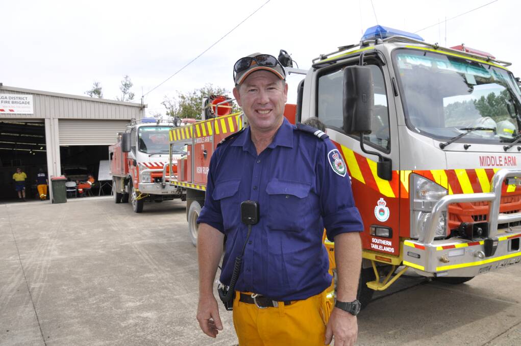 Taralga RFS Deputy Captain Brad Sheridan was just one member of a large team battling the Long Gully Road fire near Bannaby last month.