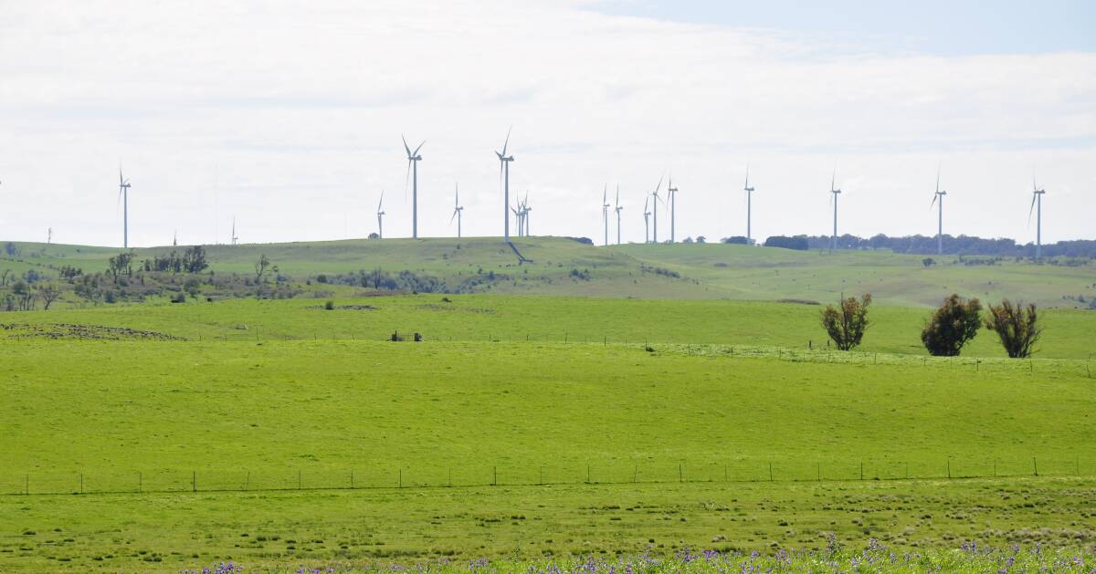 GRANTS AVAILABLE: The Taralga wind farm is one of six such projects in the Upper Lachlan Shire to open applications for community grants. Photo: Louise Thrower.