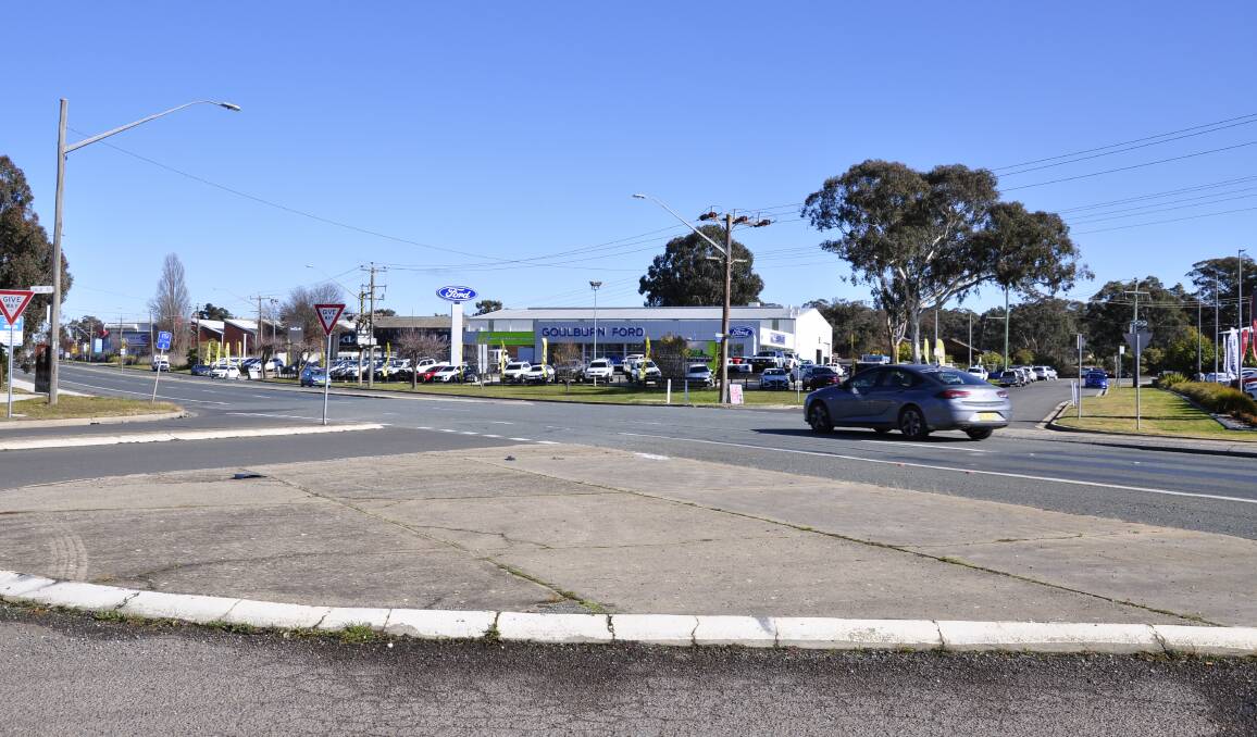 The Hume Street/Finlay Road intersection in Goulburn will receive $527,977 for a roundabout under a state government road safety program. Picture by Louise Thrower.
