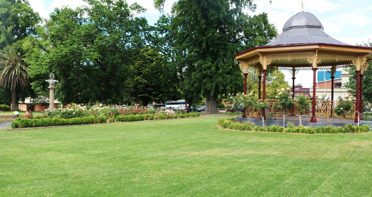 CITY's HEART: Belmore Park will host Goulburn's 159th birthday celebrations on Saturday. Photo supplied.