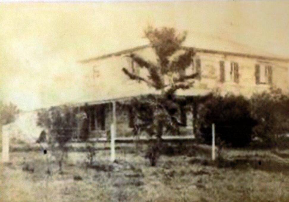 OLD DAYS: The original stone section of 'Thornleigh' on the Braidwood Road was built in the early 1840s. It was later subsumed into 'The Towers' homestead. Photo supplied.