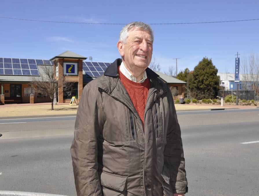 Community Voice for Hume president, Bob Philipson, pictured here in 2019, argues the solar farm will have widespread benefits. Photo: Louise Thrower.