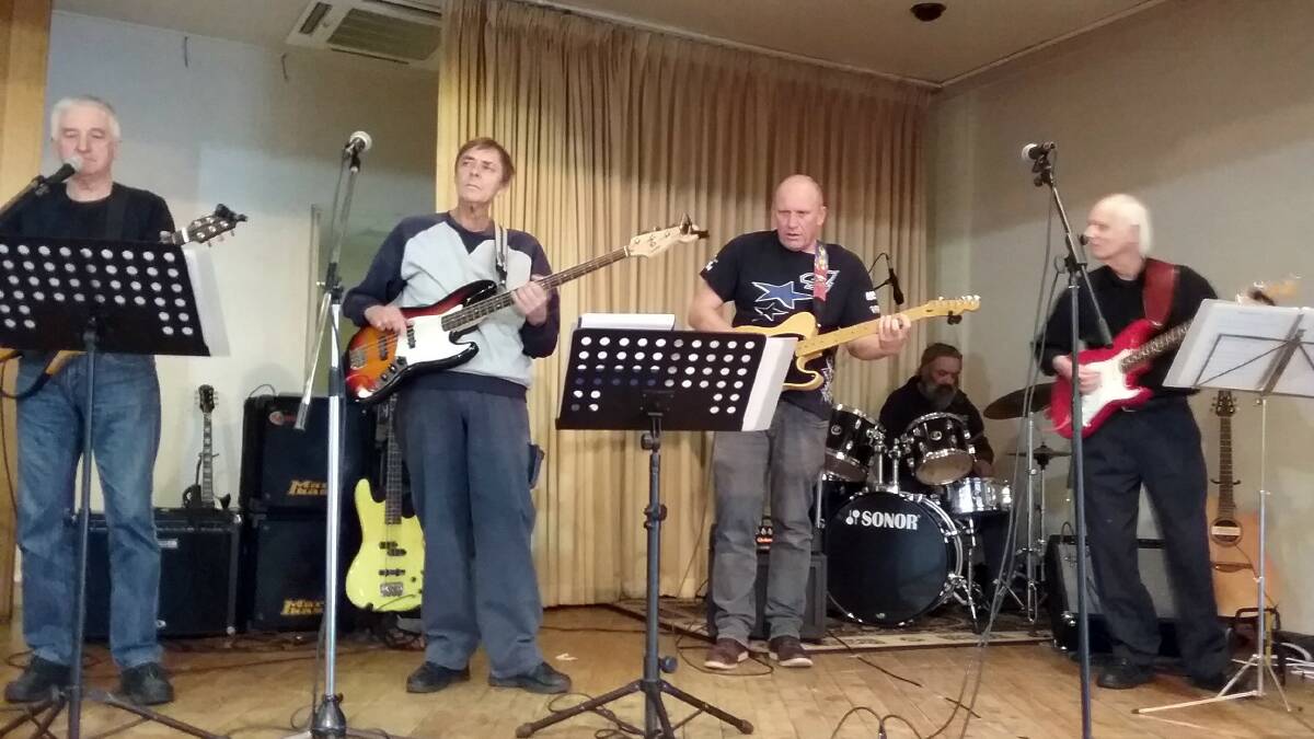 Lunch with Live Music : Members of the Goulburn Country Music Group belt it out on Sunday. 