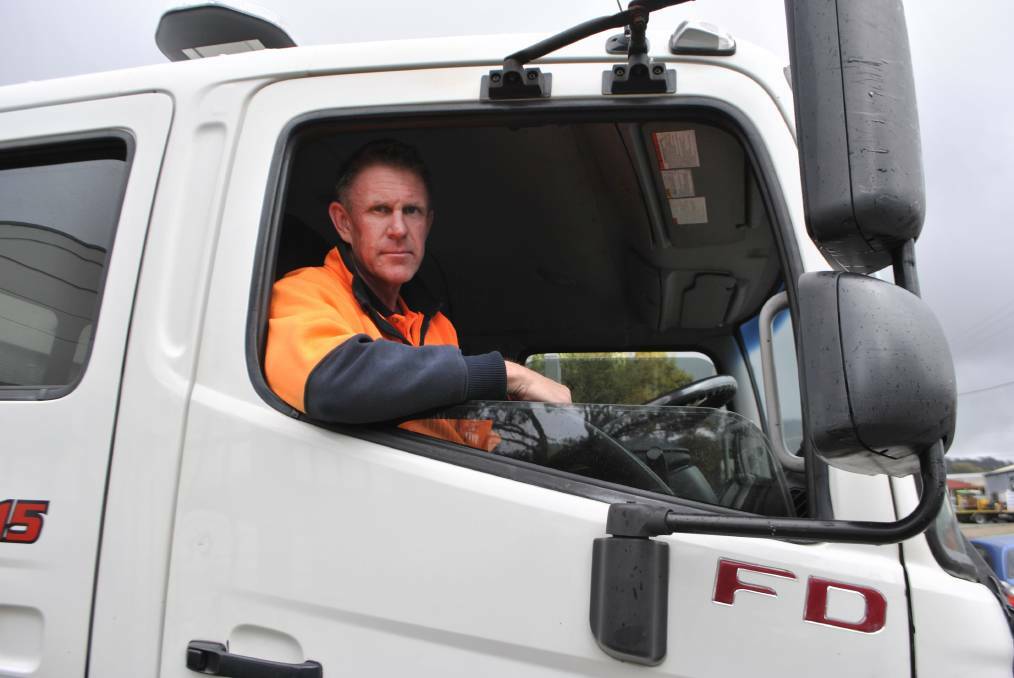 BRING IT ON: Alliance Towing's Derek Smith welcomed the new 'Slow Down, Move Over' rule to protect tow truck drivers and roadside assistance personnel. Photo: Emily Bennett