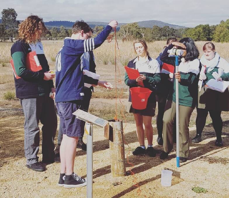 Chemistry in the Mulwaree High Wetlands