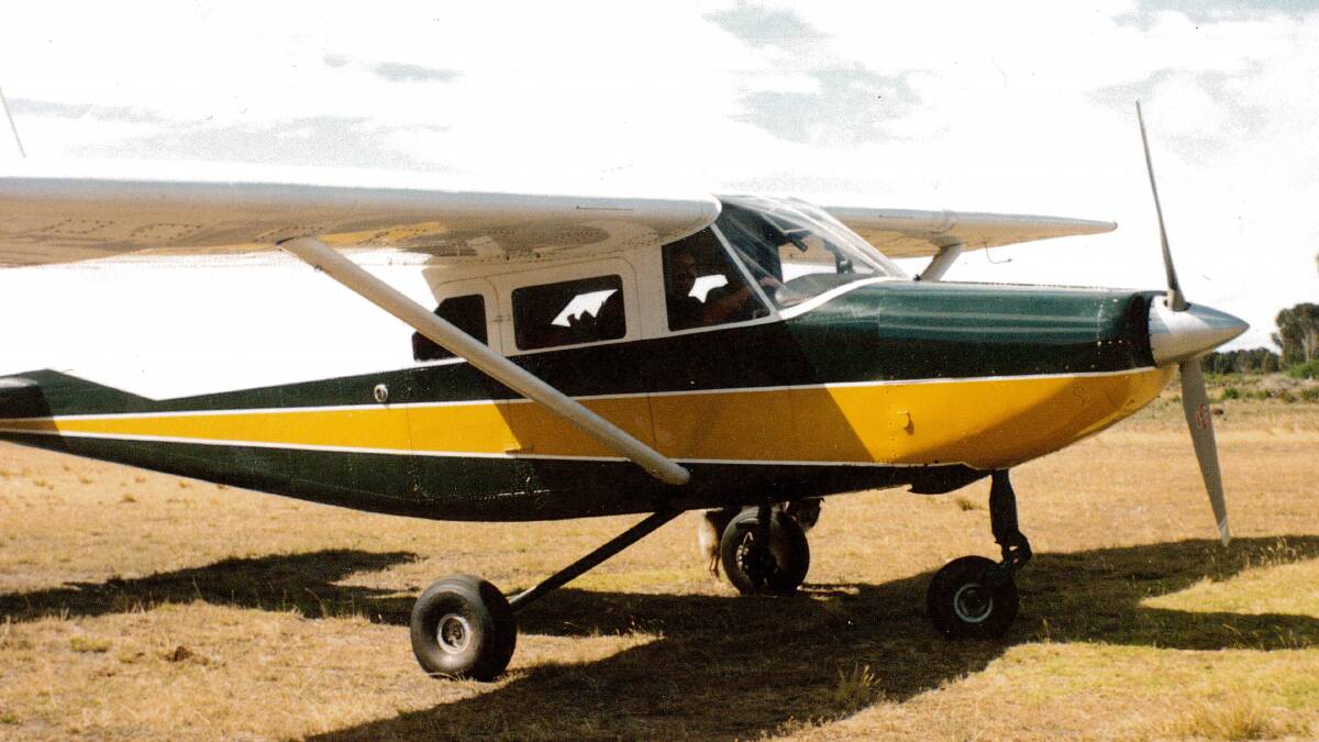 This is the plane they would travel to the mainland in. The pilot lived at Cape Portland, on the north-eastern tip of Tasmania. The flight would take about 10 minutes. 