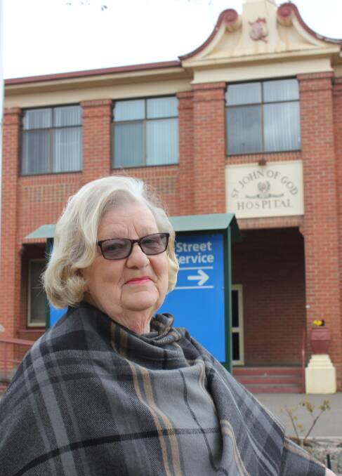 KNOCKED ABOUT: Oncology patient Fran Croft is 'very, very upset' at the rush to relocate Bourke Street Health Service to Goulburn Base Hospital. Photo: David Cole