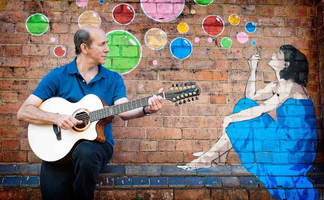 Guitar whiz: Richard Gilewitz plays the Goulburn Club this Friday. Photo by Tom Ford Photography. 