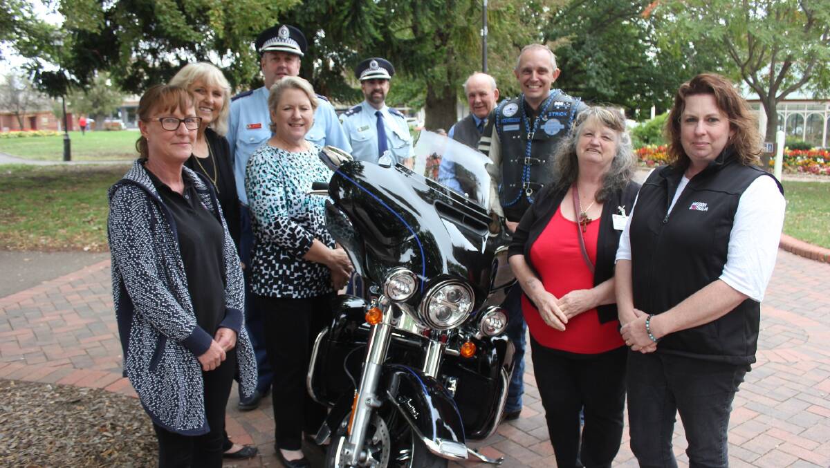Preparing for the Black Dog Ride, coming through Goulburn on March 17. 
