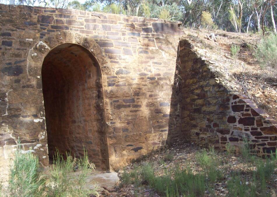 One of the convict culverts at Towrang. 