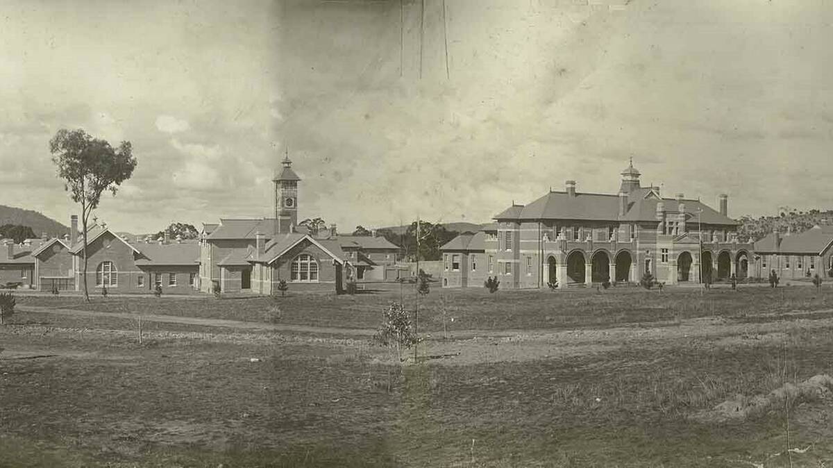 EARLY KENMORE: A photo of the early Kenmore Hospital. Leone Morgan's talk will present 140 photos of the former hospital. This image was supplied. 