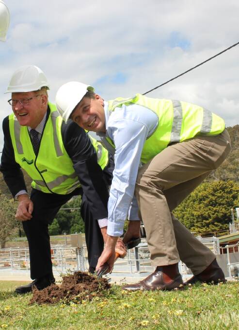 FUNDING: Upgrading the Goulburn Wastewater Treatment Plant. 
 
 
