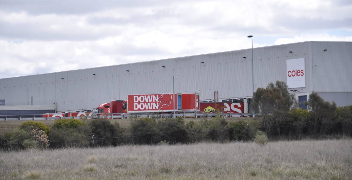 CLOSING: The Coles Distribution Centre in Goulburn, which will close in about five years causing job losses of 250-300 staff. 