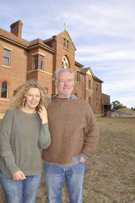 TALK: Owners of the old St Joseph's House of Prayer, Maggie and Darryl Patterson.