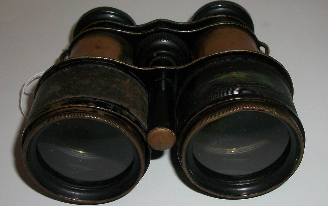 WWI binoculars. 